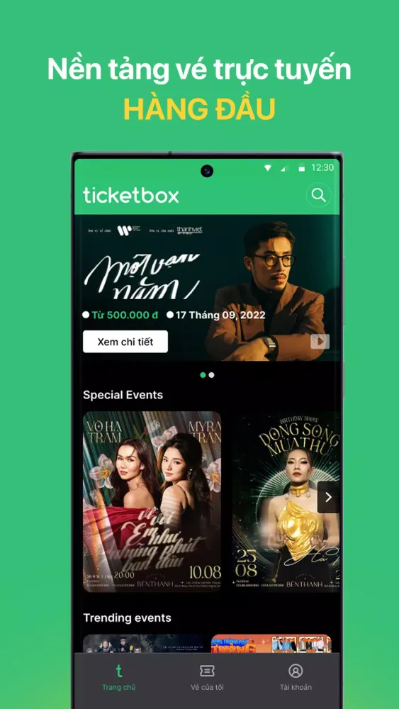 Capturas de pantalla de Ticketbox