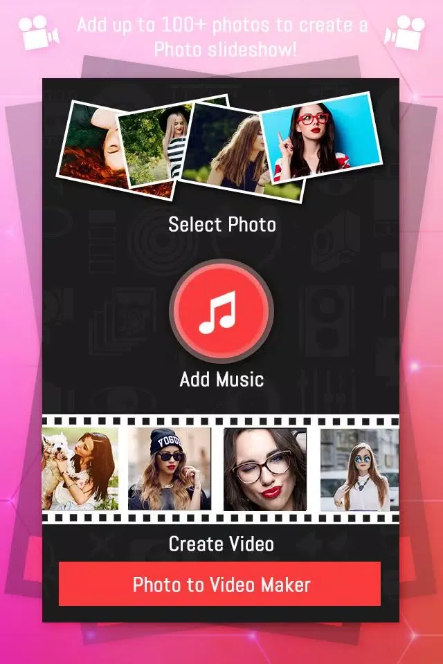 Photo Video Maker with Music应用截图