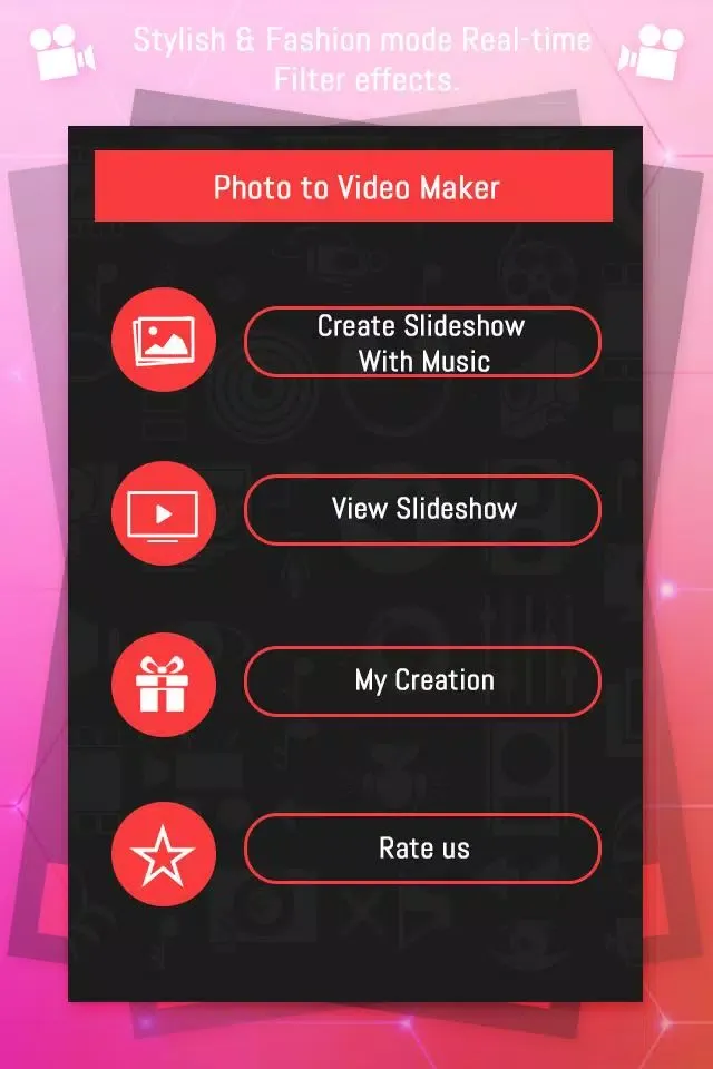Photo Video Maker with Music应用截图