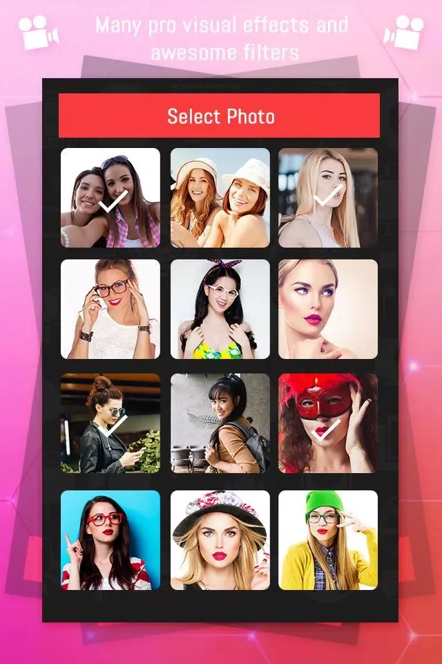 Photo Video Maker with Music应用截图