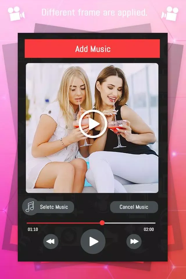 Photo Video Maker with Music应用截图