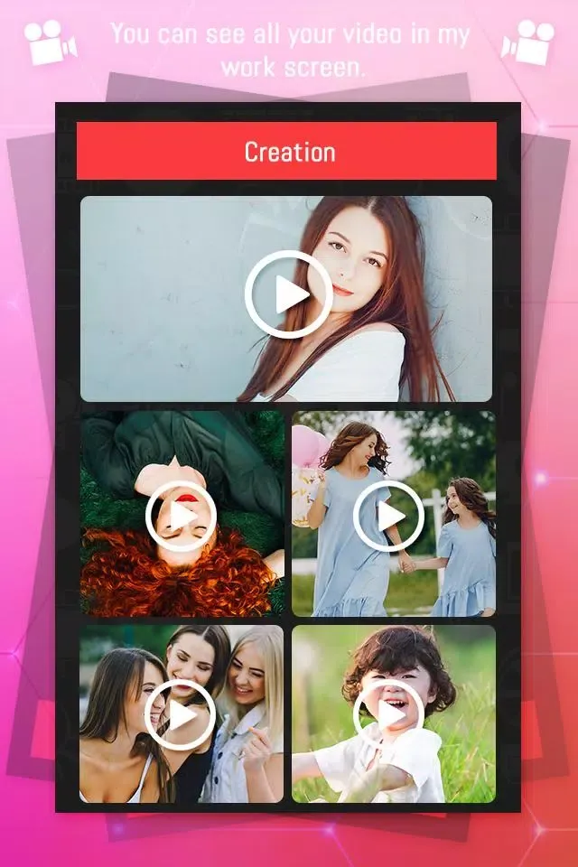 Photo Video Maker with Music应用截图