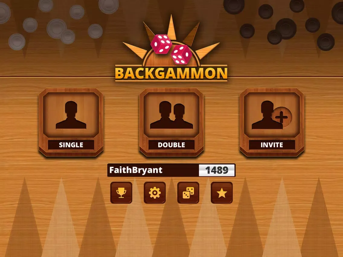صور Backgammon Online Free: Live with friends 2 player iPad 