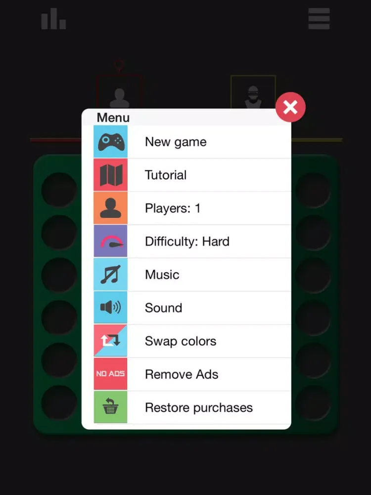 صور Four in a row! Online - Multiplayer classic board free games for 2 players play with friends iPad 