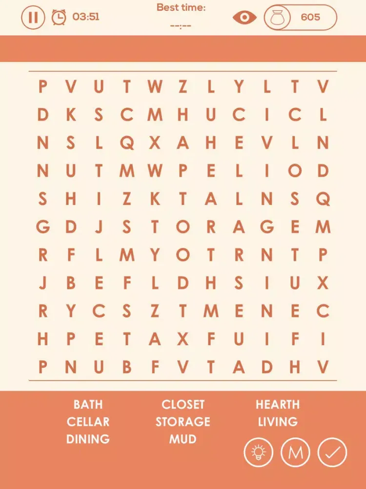 Capturas de pantalla de Word Search Crossword : Find hidden colorful words flow - Brain training free puzzles riddles iPad 