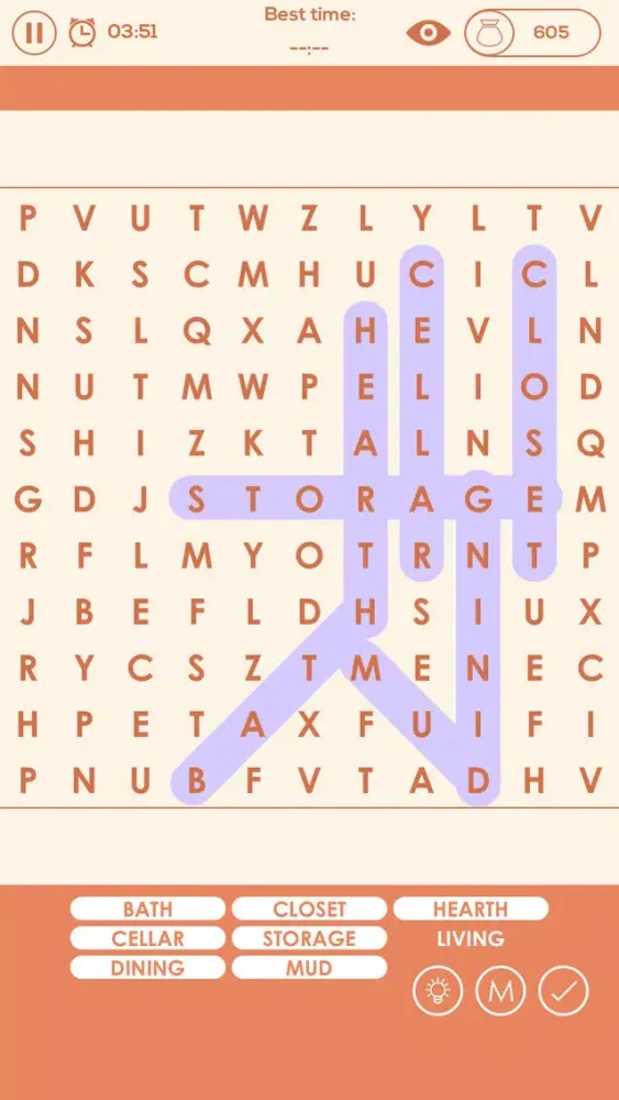 Capturas de pantalla de Word Search Crossword : Find hidden colorful words flow - Brain training free puzzles riddles