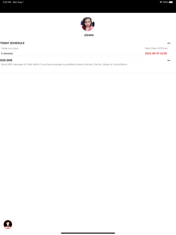 Zrzuty ekranu Vtalk For Teachers iPad 