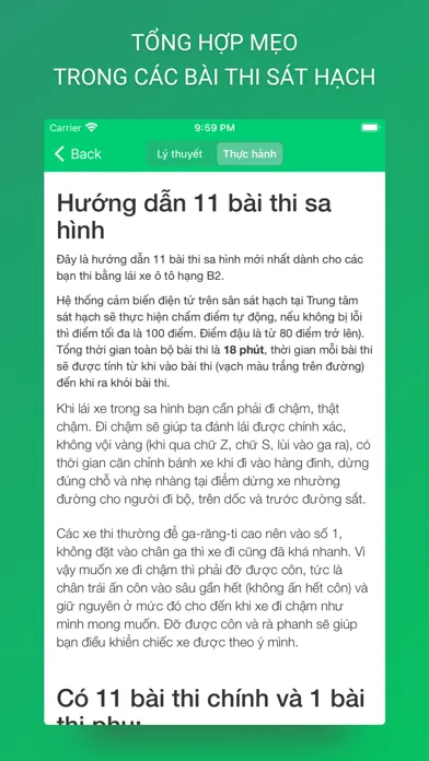 Ôn Thi GPLX 600 Câu Hỏi B1 B2 스크린샷