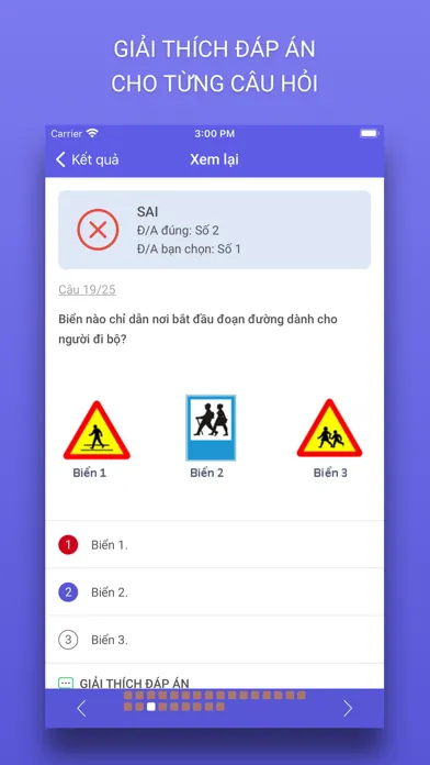 Ảnh chụp màn hình của Ôn Thi Bằng Lái Xe Máy A1 A2