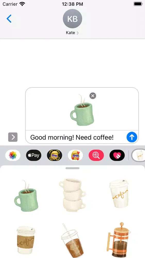 Cozy Autumn Cafe Stickers स्क्रीनशॉट