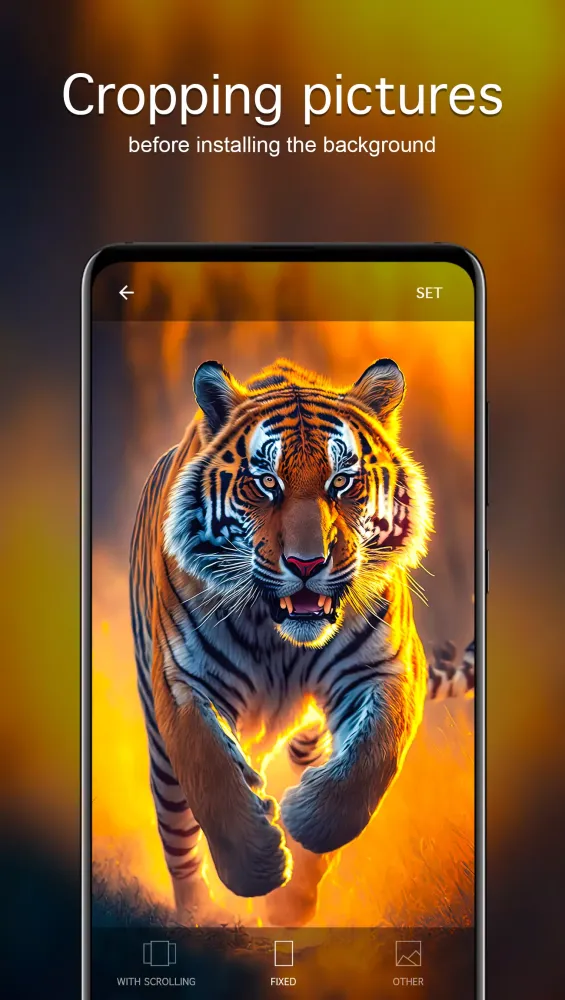 Tangkapan layar Tiger Wallpapers 4K