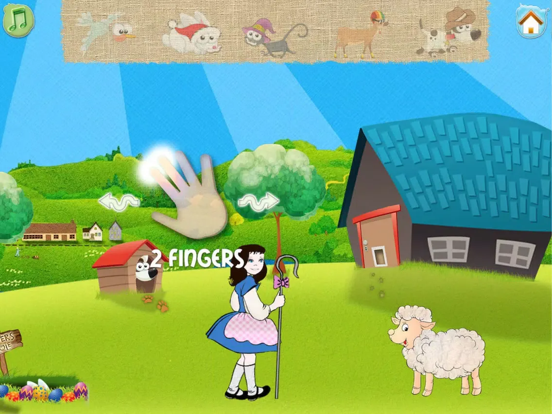 Mary Had A Little Lamb: Preschool Singalong iPad Screenshots