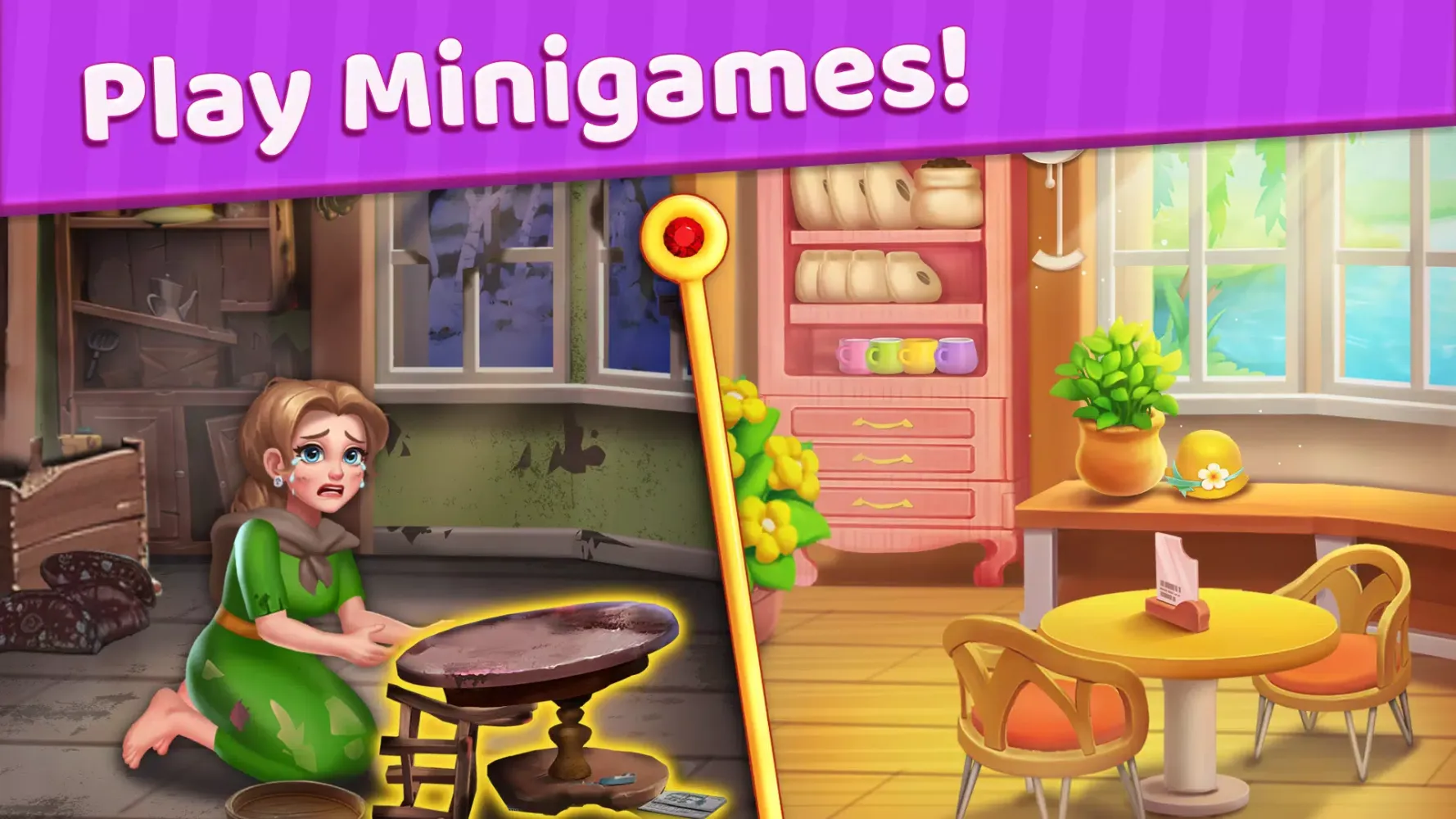Capturas de tela do Tile Match Story