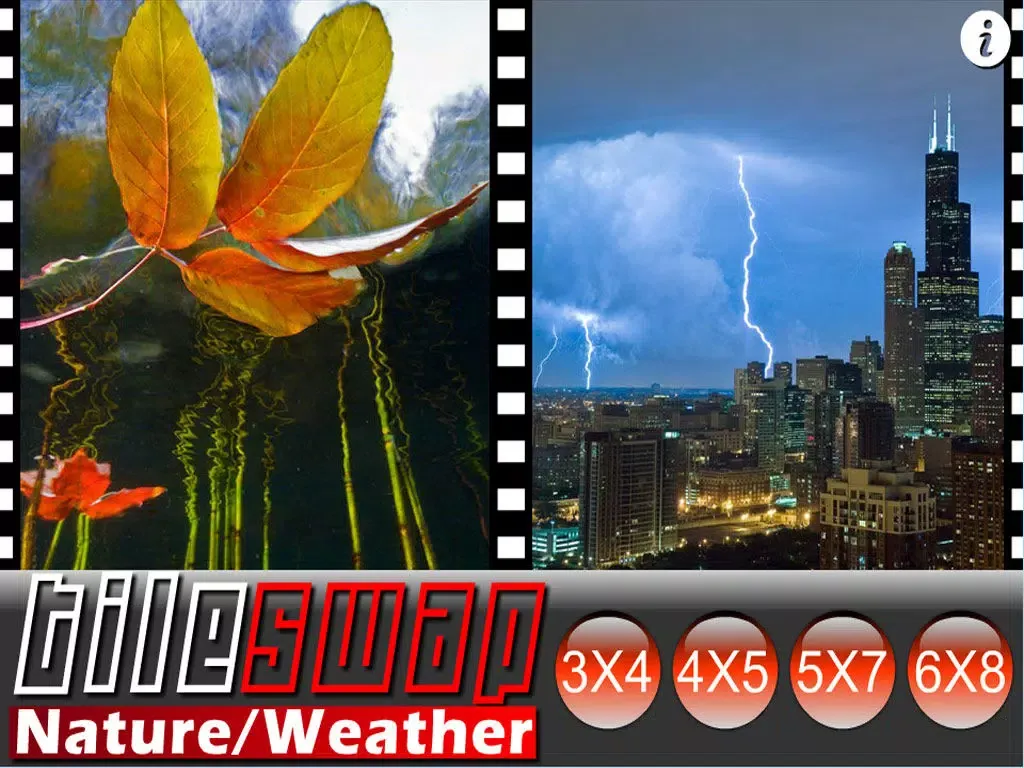 Tile Swap Nature And Weather iPad  Ekran Görüntüleri