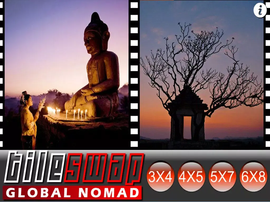 صور Tile Swap Travel (Global Nomad) iPad 