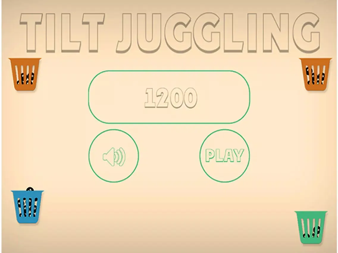 Tilt Juggling - Free Physics gravity balance test game iPad  Screenshots