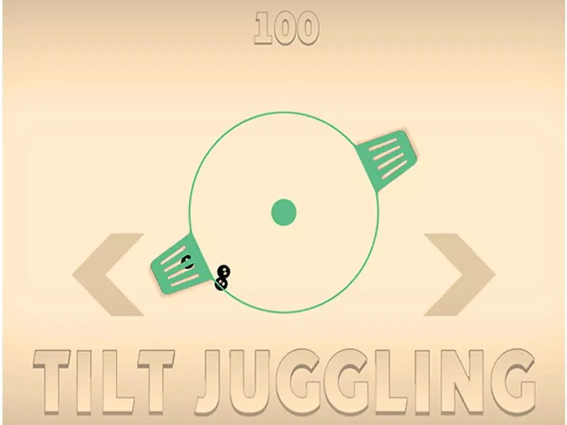 Tilt Juggling - Free Physics gravity balance test game iPad  Screenshots