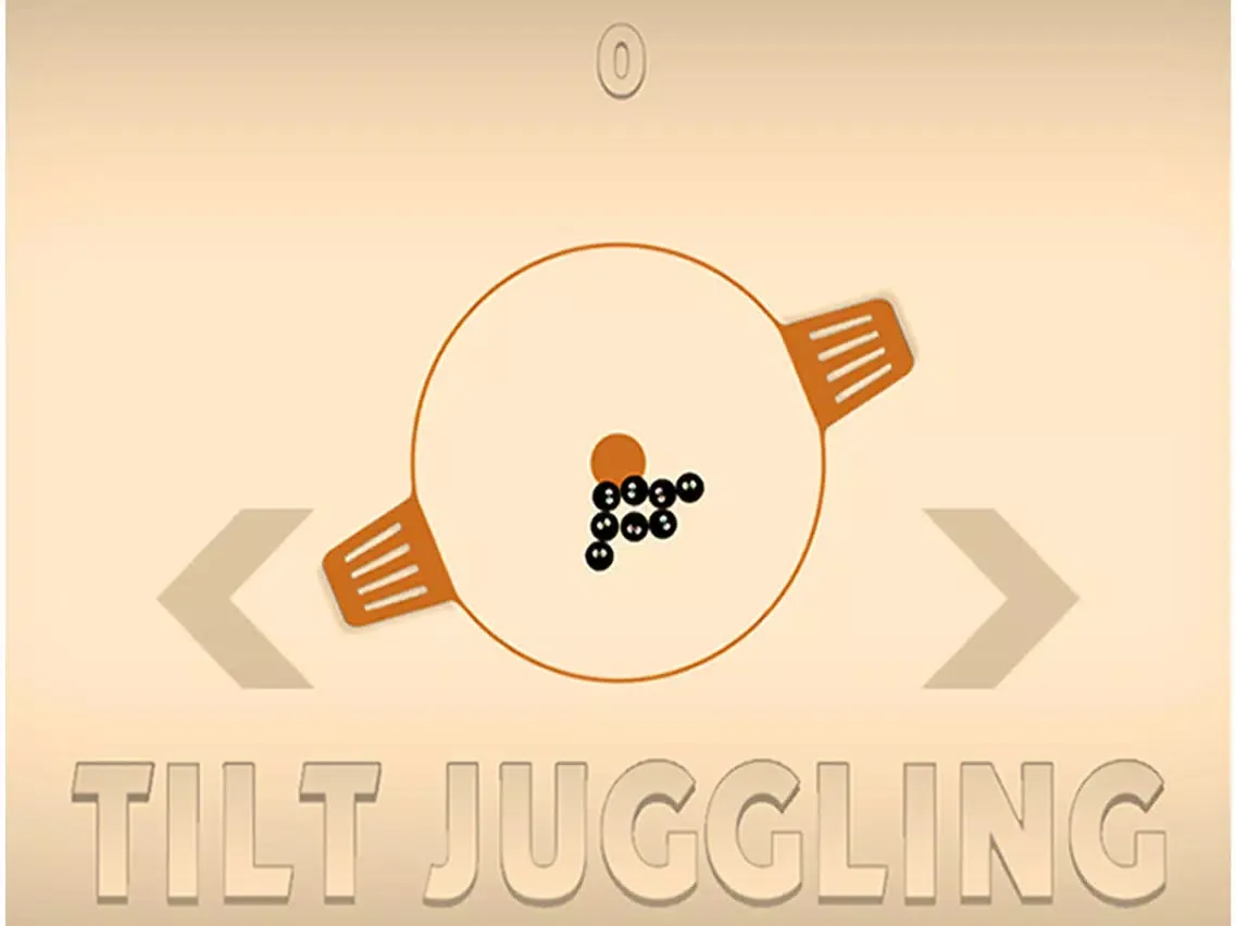 Tilt Juggling - Free Physics gravity balance test game iPad  Screenshots