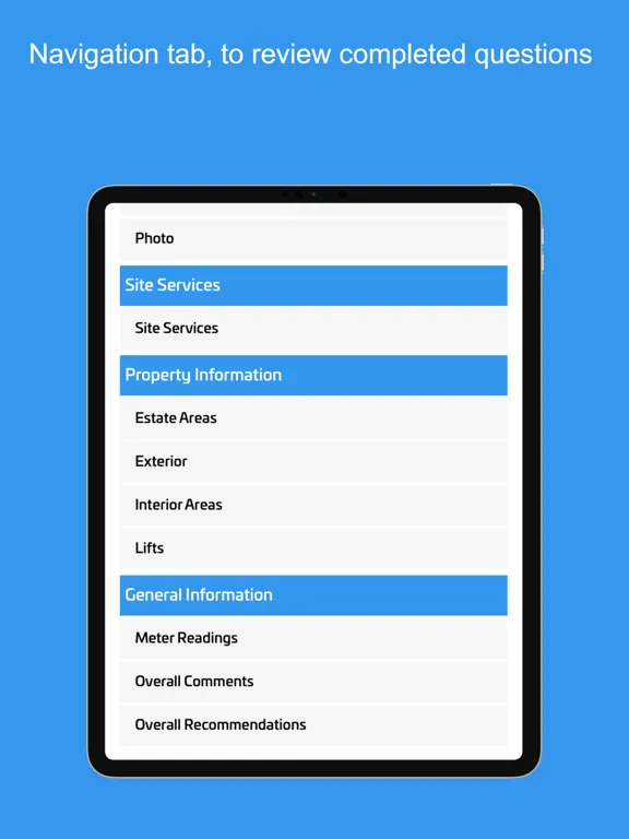 تصاویر Inspection Manager V2 iPad 