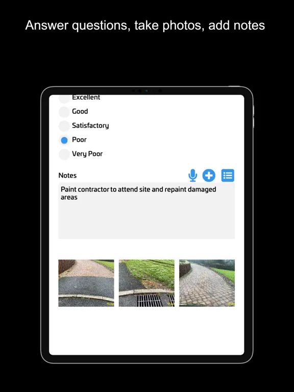 تصاویر Inspection Manager V2 iPad 