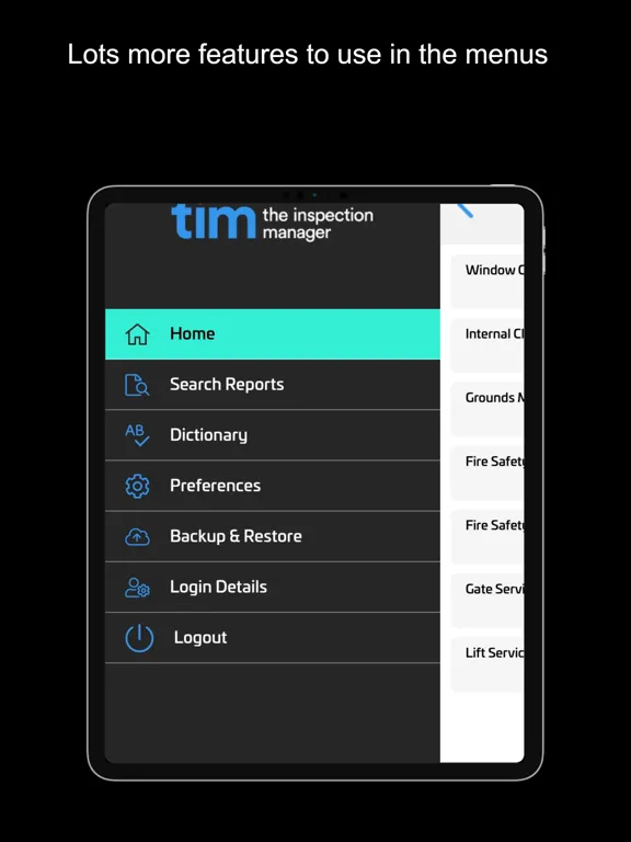 تصاویر Inspection Manager V2 iPad 