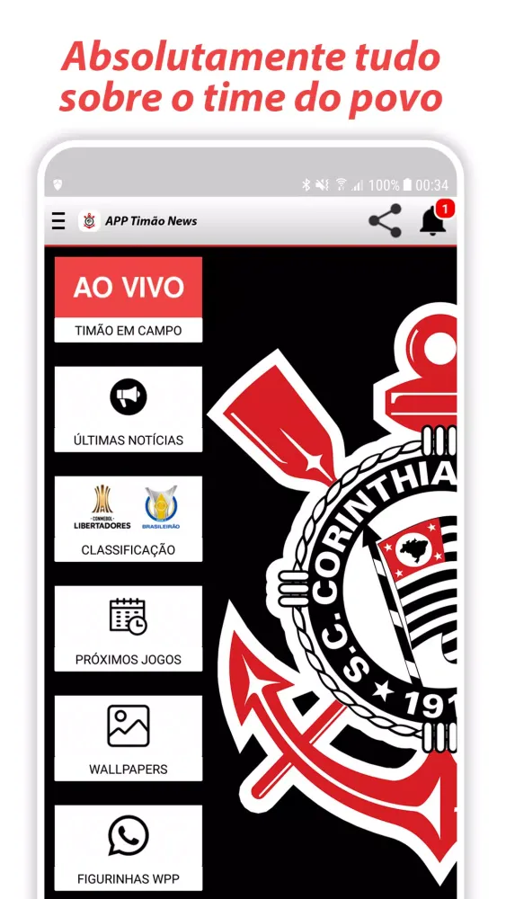 Corinthians - Timão News Screenshots