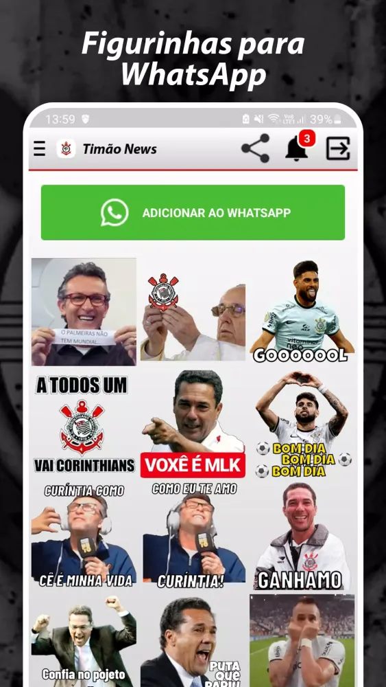 Corinthians - Timão News Screenshots