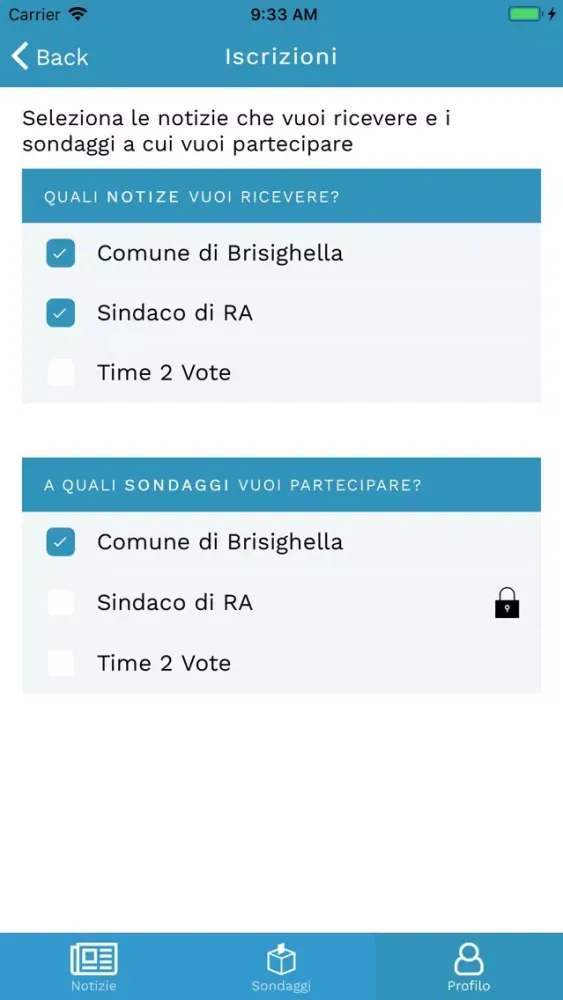 Time2.vote应用截图