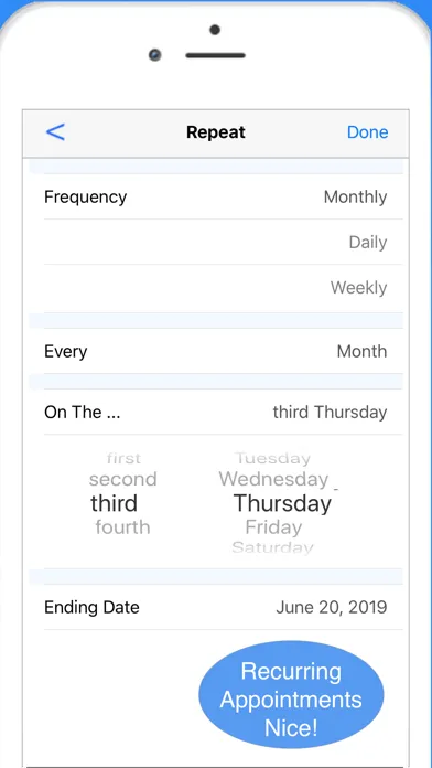 Scheduler Calendar & Invoicing スクリーンショット