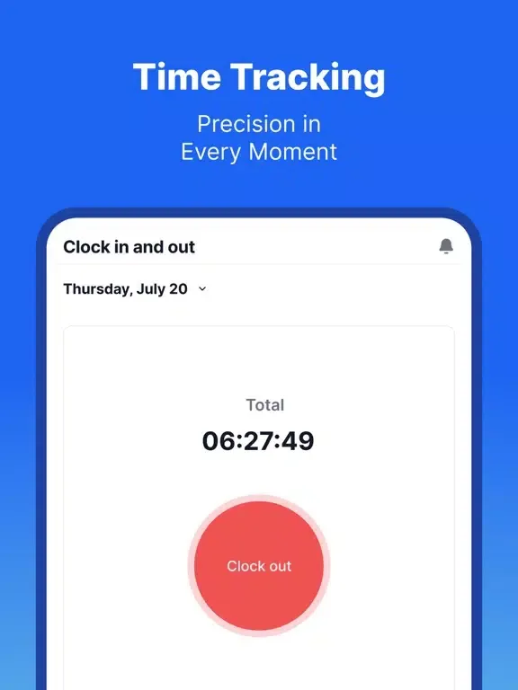 Employee Timesheets Scheduling iPad  スクリーンショット