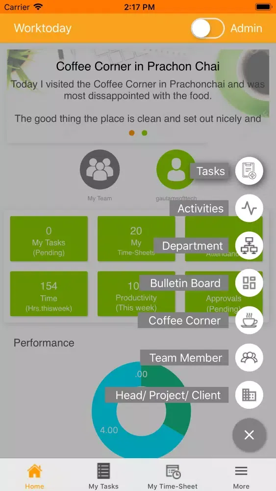 WT-Timesheets স্ক্রিনশট