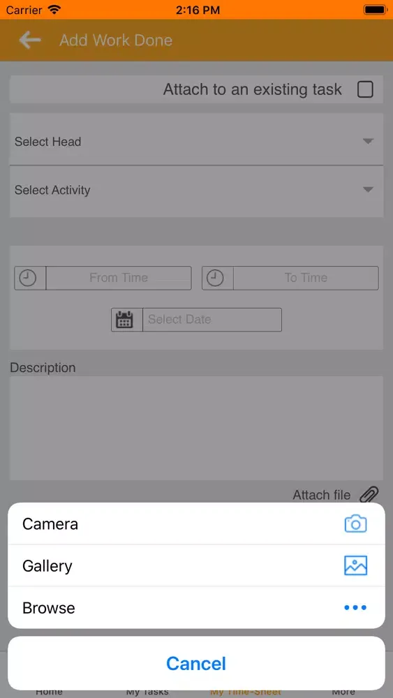 WT-Timesheets স্ক্রিনশট