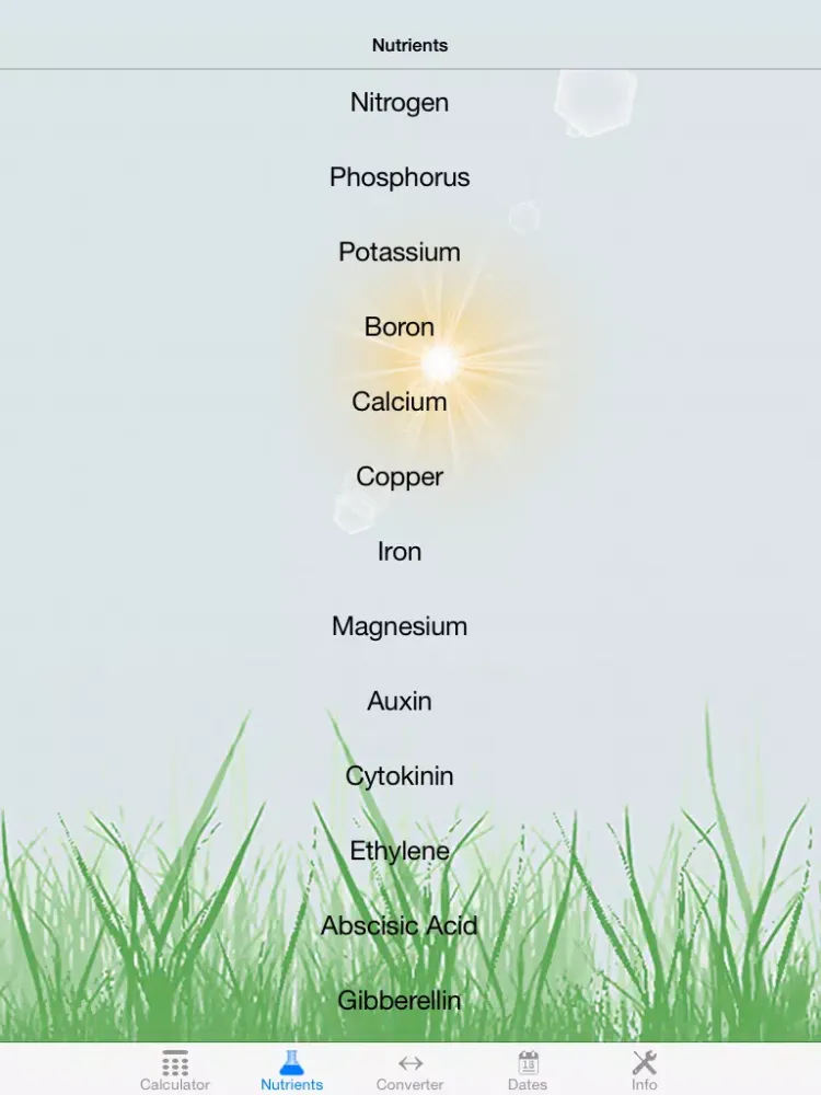 Ảnh chụp màn hình của Fertilizer Calculator iPad 