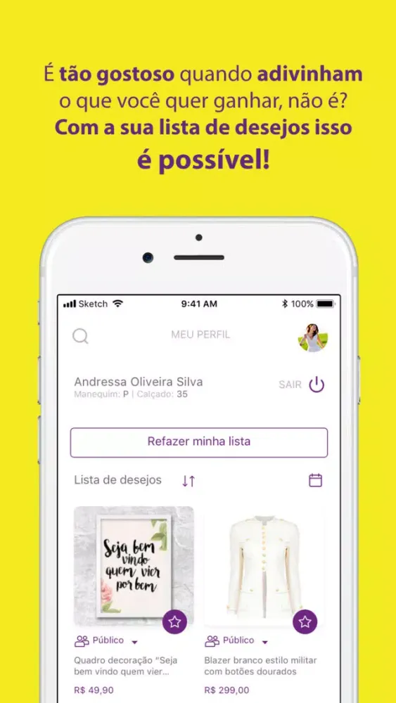 Capturas de pantalla de GiftWish