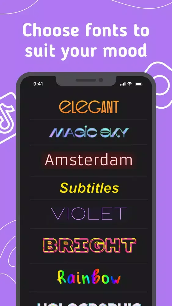 Ảnh chụp màn hình của Aura — Cool Fonts Art Keyboard