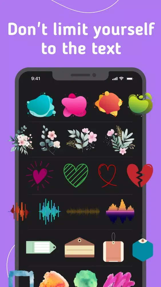 Ảnh chụp màn hình của Aura — Cool Fonts Art Keyboard