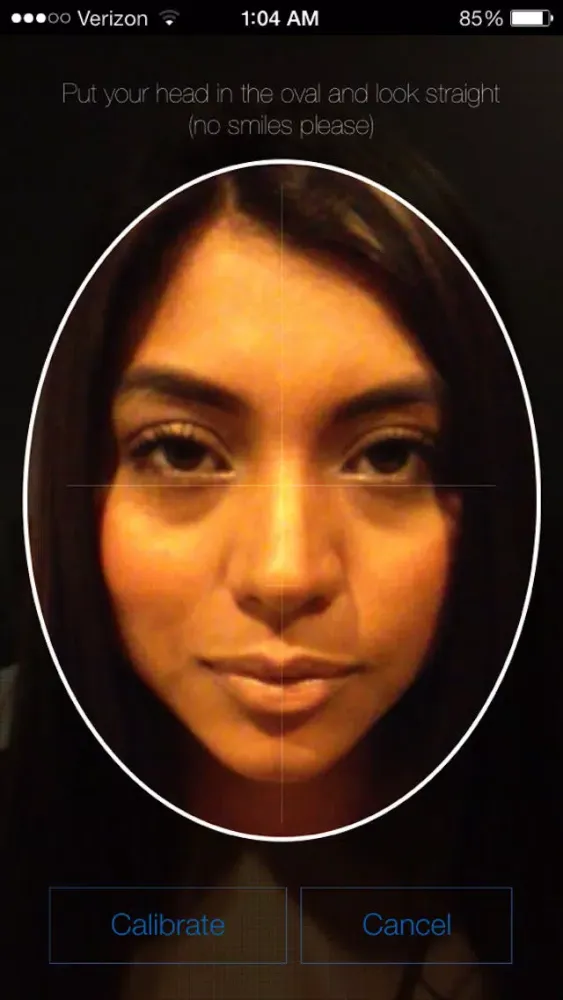 Blinkcam - Take photos by blinking Screenshots