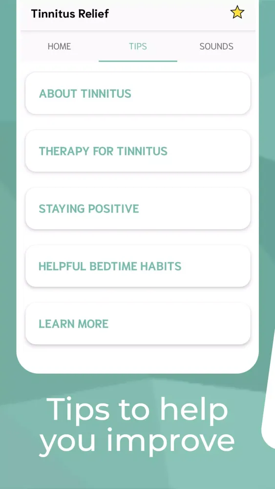 Tinnitus - Relief & Therapy Screenshots