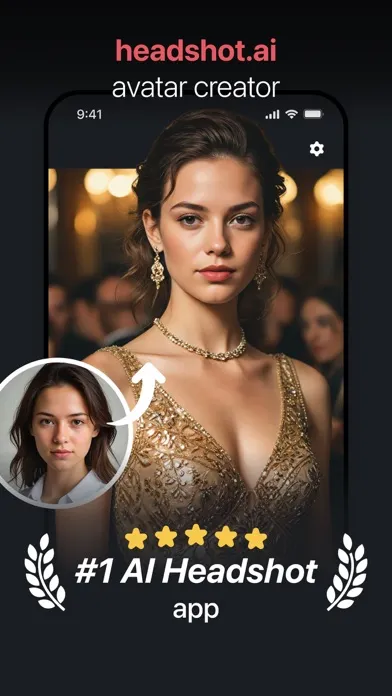 AI Headshot & Photo Generator Screenshots