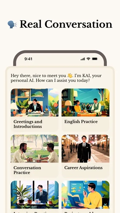 Capturas de pantalla de Kai - AI Tutor Assistant