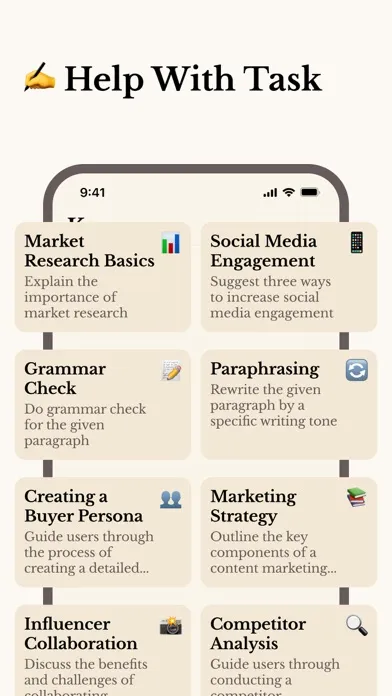 Capturas de pantalla de Kai - AI Tutor Assistant