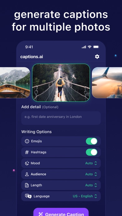 captions.ai: caption generator سکرین شاٹس