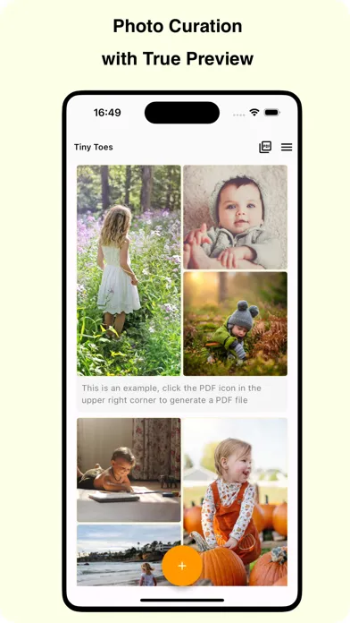صور TinyToes, Photos to PDF tools
