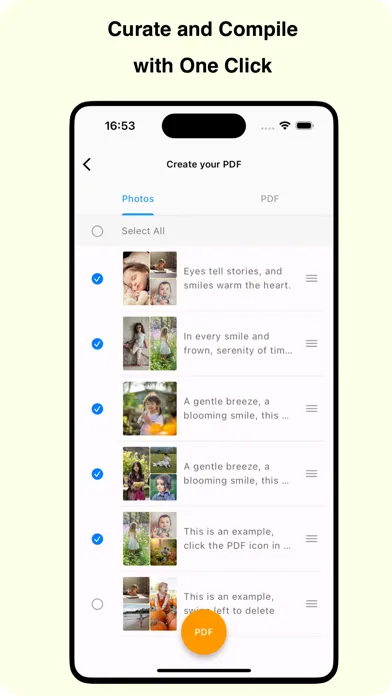 صور TinyToes, Photos to PDF tools