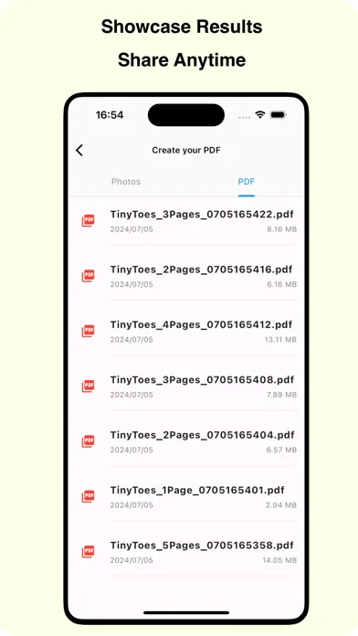 صور TinyToes, Photos to PDF tools
