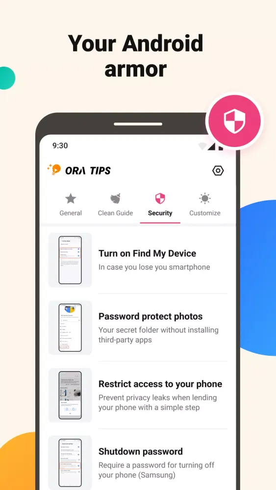 Ora Tips應用截圖