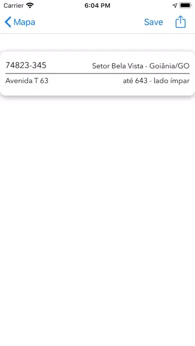 Easy CEP - Busca de Endereço Screenshots
