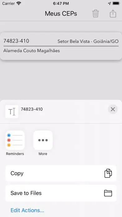 Easy CEP - Busca de Endereço Screenshots