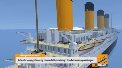 Captures d'écran de TITANIC 3D