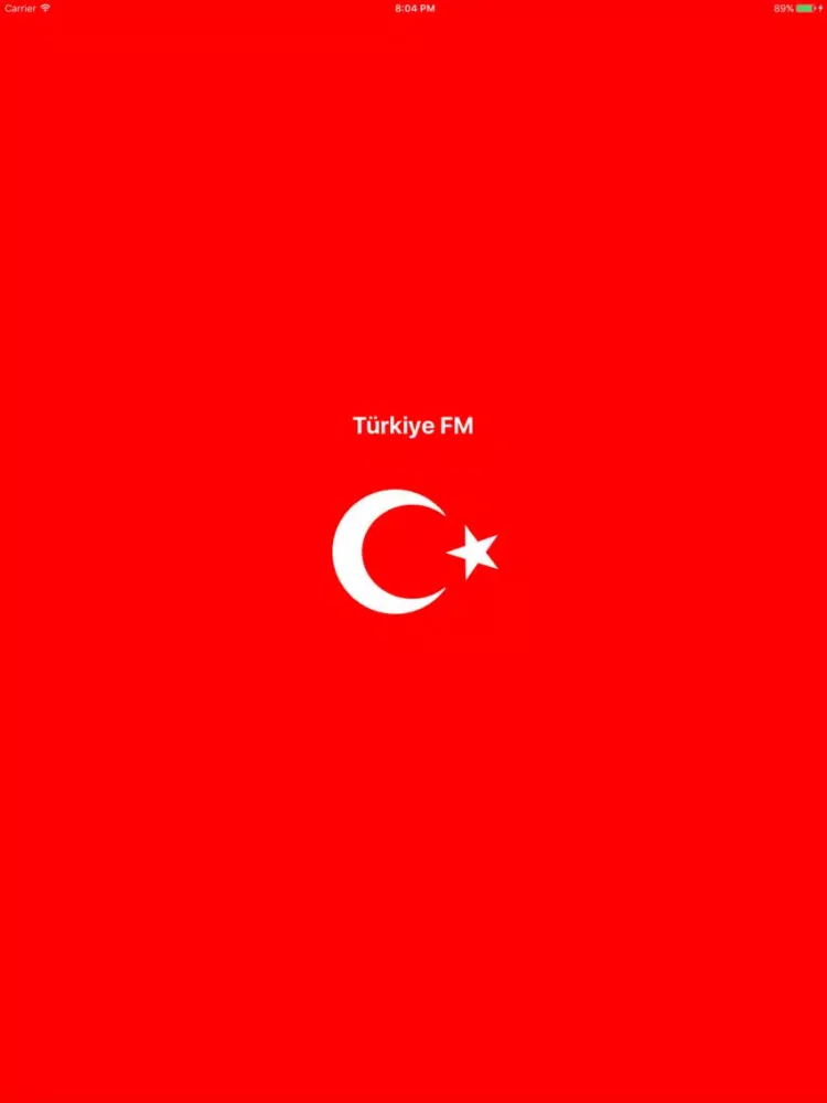 Türkiye FM iPad  Ekran Görüntüleri